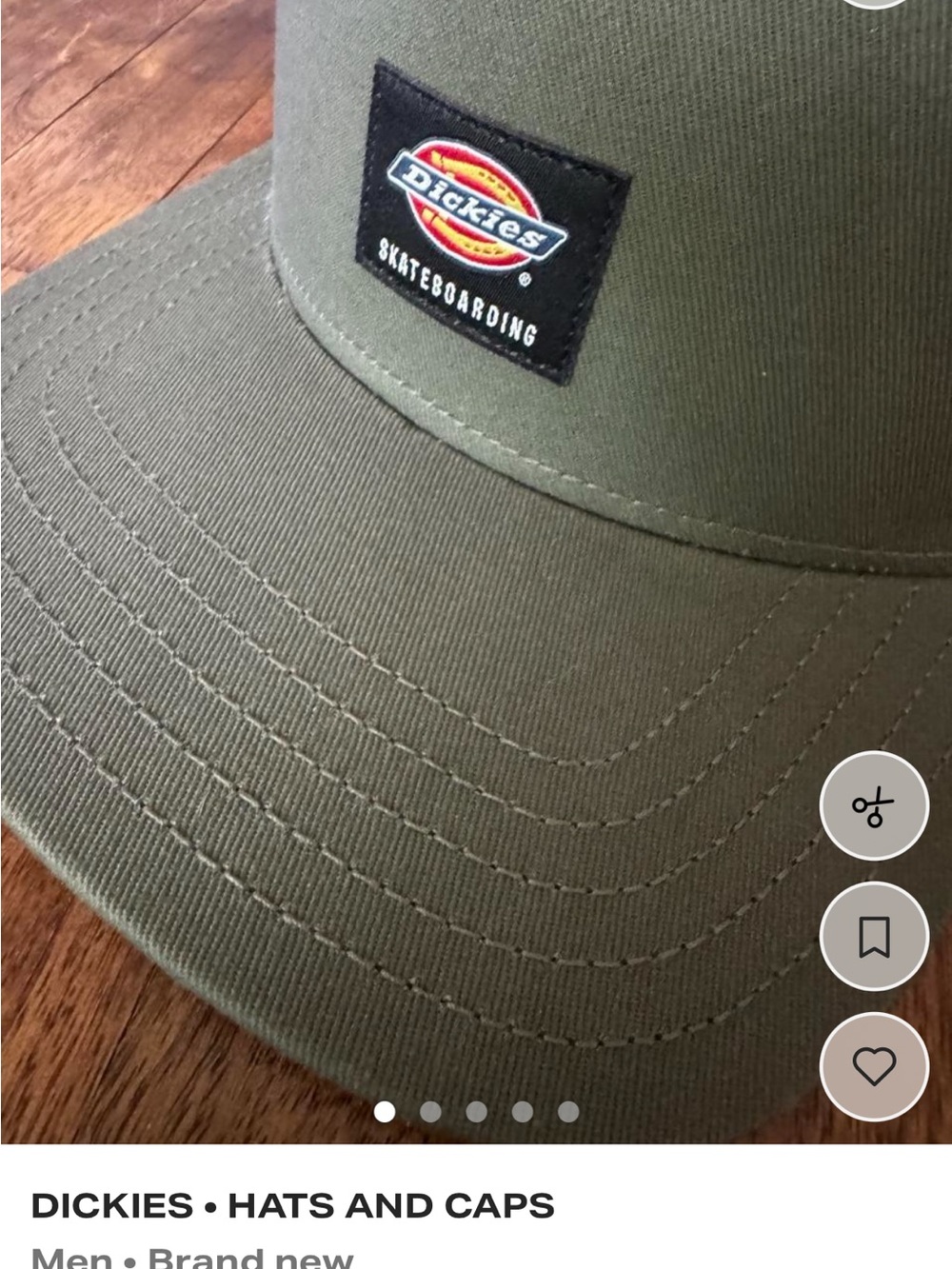 Dickies Skateboarding Hat - Picture 2 of 6